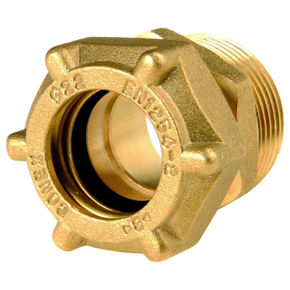 Raccordo M a Compressione Tenuta Oring (10 x 3/8")