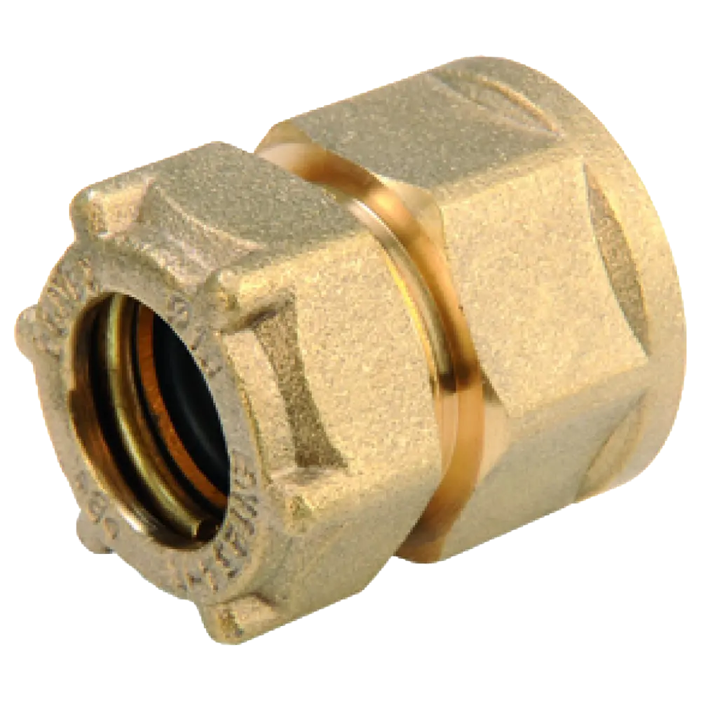 Raccordo F a Compressione Tenuta Oring (10 x 3/8")