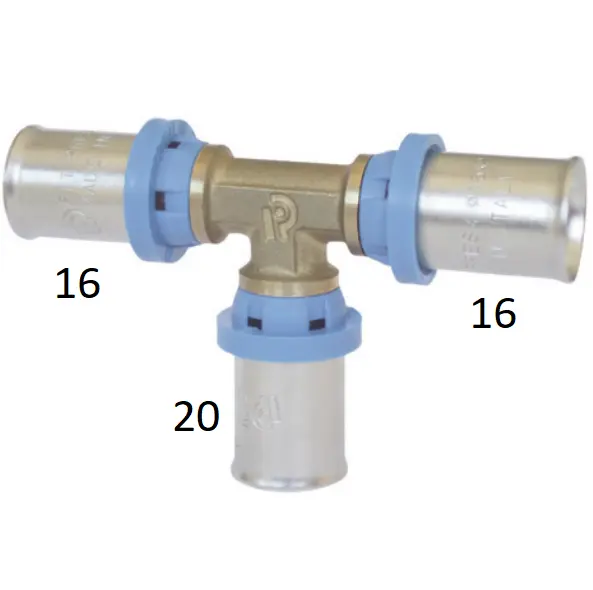 Tee Ridotta a Pressare Multistrato