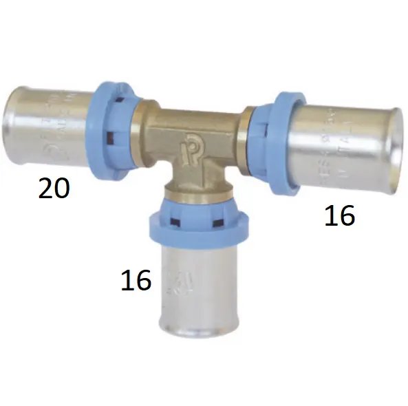 Tee Ridotta a Pressare Multistrato