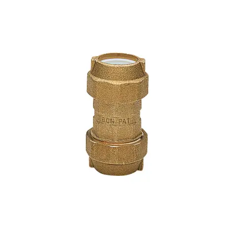 Manicotto in Ottone per Tubo Polietilene