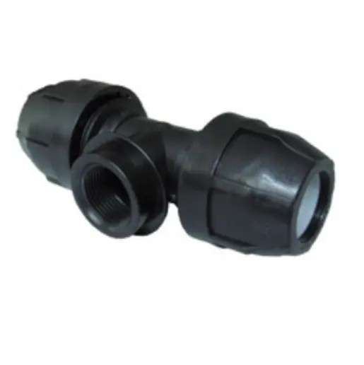 Tee F in PP per Tubo Polietilene (20 x 1/2")