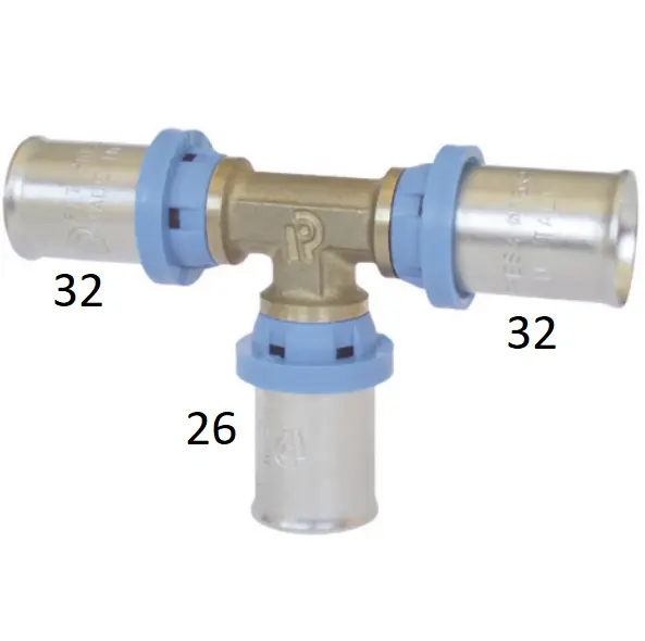 Tee Ridotta a Pressare Multistrato