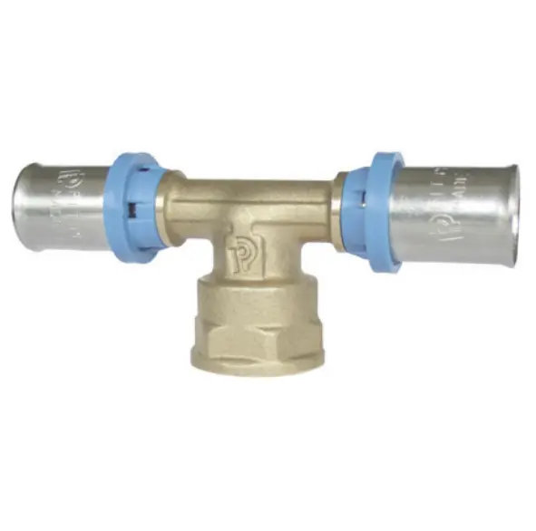 Tee Femmina a Pressare Multistrato (1/2" x 16-2mm)