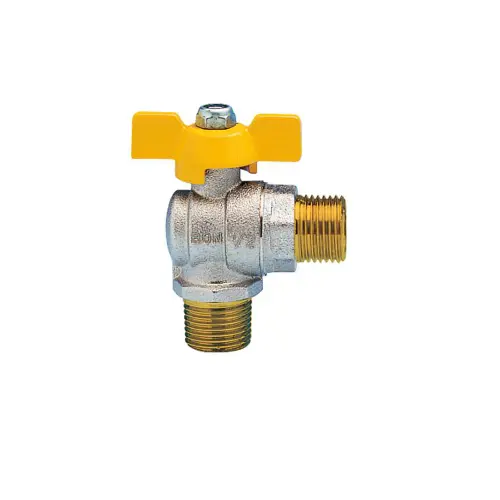 Rubinetto a Sfera MM a Squadra per Gas