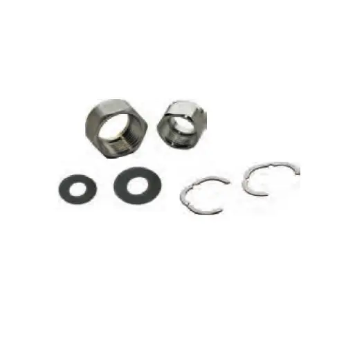 Dado Guarnizione e Ghiera per Tubo CSST Flessibile in Acciaio (12 x 1/2")