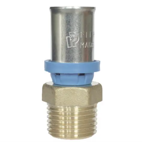 Raccordo Maschio a Pressare Multistrato (1/2" x 16-2mm)