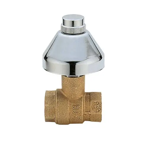 Valvola a Sfera da Incasso FF con Cappuccio Cromato (1/2")